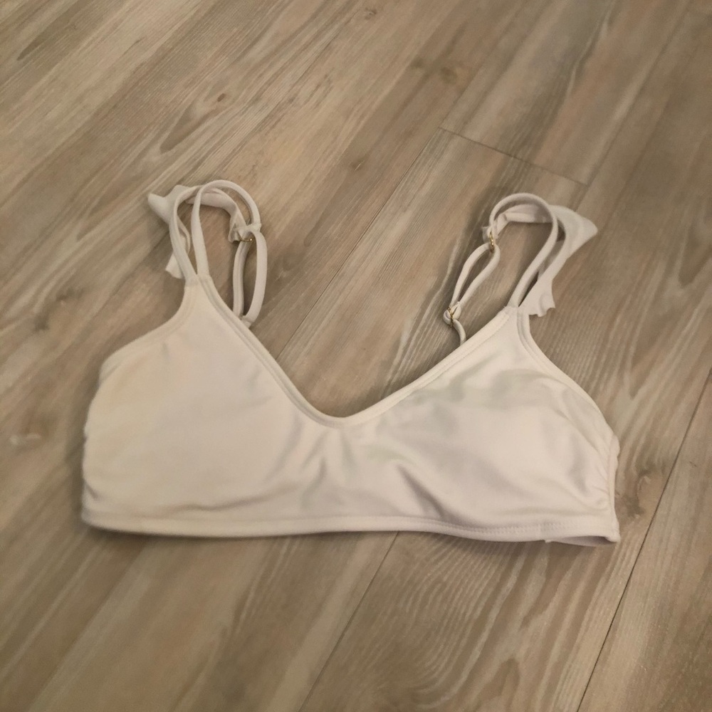 White Bikini Top